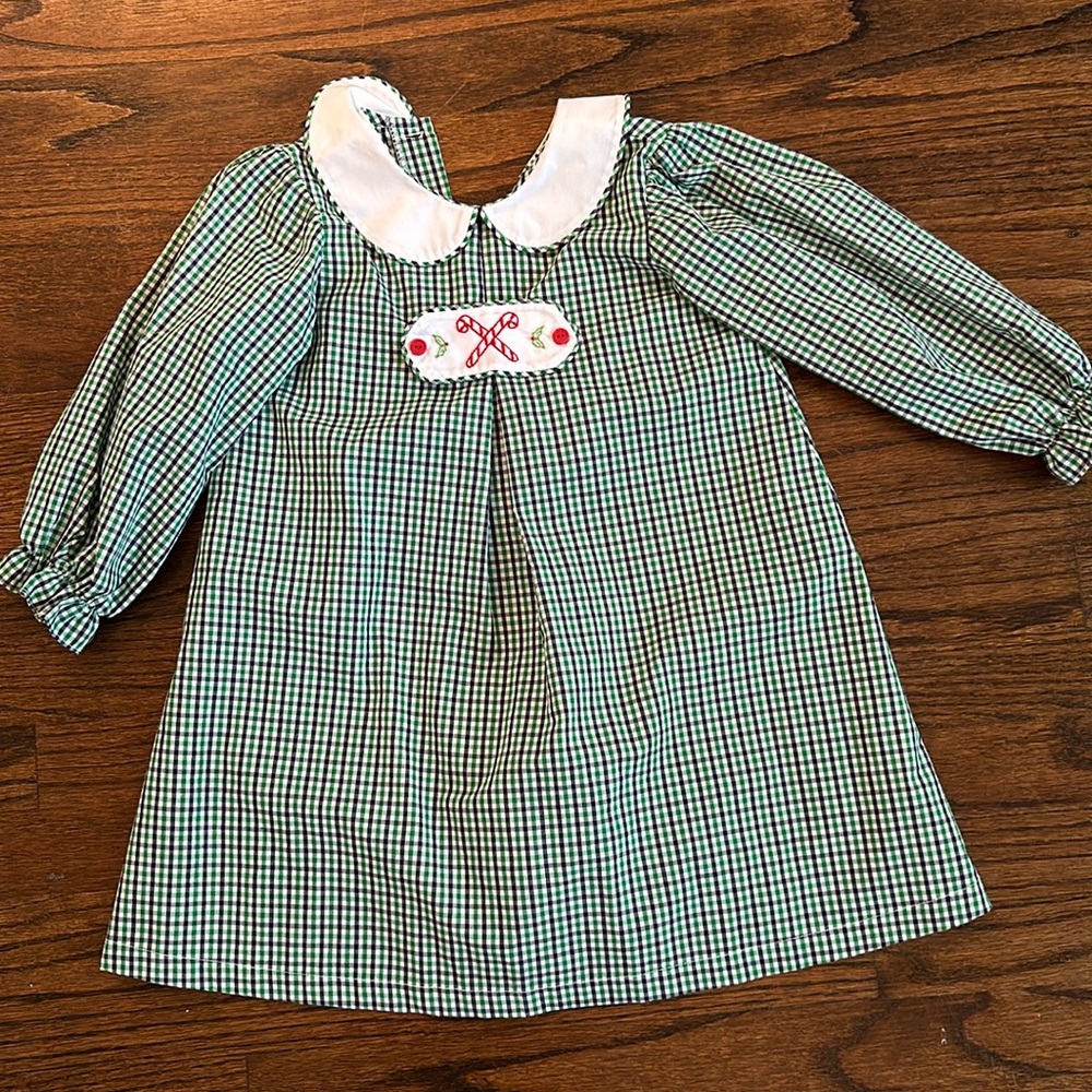 Beautiful Embroidered Christmas Dress